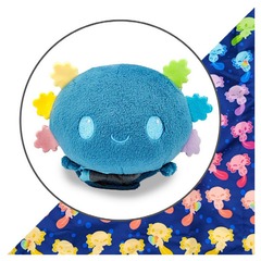 Plushie Tote: Blue Axolotl - teeturtle
